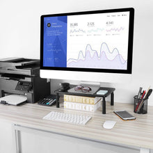 Load image into Gallery viewer, Monitor Stand Riser 3 Height Adjustable Desk