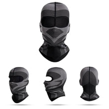 Load image into Gallery viewer, Motorcycle Balaclava Full Face Mask Breathable Moto Motorbike Cycling Hood Cap Windproof Racing Riding Motocross Summer Men Face Scarf Mask Sunscreen Dustproof Army Cycling Hunting Fishing Tactical Airsoft Hat
