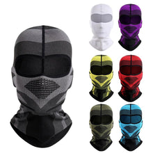 Load image into Gallery viewer, Motorcycle Balaclava Full Face Mask Breathable Moto Motorbike Cycling Hood Cap Windproof Racing Riding Motocross Summer Men Face Scarf Mask Sunscreen Dustproof Army Cycling Hunting Fishing Tactical Airsoft Hat