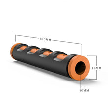 Load image into Gallery viewer, Motorcycle Handgrip Guard Motorbike Brake Clutch Lever Cover Horn Handlebar Electric Handlebar Brake Handle Rubber Non-Slip Bicycle Handle With End Holding Shock Resistance Absorbent Comfortable Bike Accessories