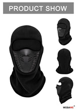 Load image into Gallery viewer, Motorcycle Mask Fleece Thermal Face Mask Keep Warm Moto Riding Balaclava Motorbike Biker Winter Windproof Ski Mask Men Women Airsoft Hat Cold Weather Balaclava Ski Mask for Men Windproof Thermal Winter Scarf Mask Women Neck Warmer Hood for Cycling