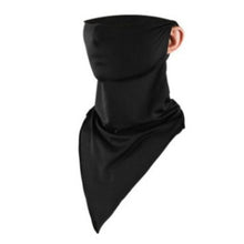 Load image into Gallery viewer, Motorcycle Protect Cycling Face Mask Anti-UV Neck Hood Half Face Breathable Dustproof Headband Triangle Sport Scarf Summer Ice Silk Motorcycle Protect Cycling Mask Anti-UV Neck Hood Half Face Breathable Dustproof Headband Triangle Windproof Sport Scarf