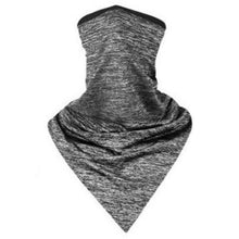 Load image into Gallery viewer, Motorcycle Protect Cycling Face Mask Anti-UV Neck Hood Half Face Breathable Dustproof Headband Triangle Sport Scarf Summer Ice Silk Motorcycle Protect Cycling Mask Anti-UV Neck Hood Half Face Breathable Dustproof Headband Triangle Windproof Sport Scarf