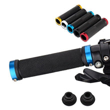 Load image into Gallery viewer, Mountain Bicycle Grips Handlebar Road Bike Cycling Handlebar Grip Cover Anti-Skid Soft Rubber Handle Grip Bar Double Lock On Bicycle Handle Bar Soft And Comfortable Rubber Handle Suitable For Bicycle