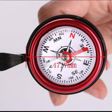 Load image into Gallery viewer, Mountain Bike Bicycle Bell Bike Compass Bicycle Bells Handlebar Aluminum Compass Ring Cycling Bike Horn Bicycle Accessories Bicycle Bell Bike Bell With Compass And Loud Crisp Clear Sound For Scooter Mountain Bike Road Bike