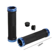 Load image into Gallery viewer, Mountain Road Cycling Bike Bicycle Handlebar Cover Grips Smooth Soft Rubber Anti-Slip Handle Double Lock On Locking Bicycle Grips Non-Slip Bike Handles Grip For Kids Bike Non-Slip Rubber Mushroom Grips For Scooter