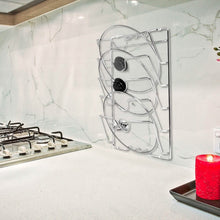 Load image into Gallery viewer, Mounted Pot Lid Rack Pot Cover Organizer