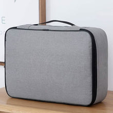 Load image into Gallery viewer, Multi-Layer Document Tickets Storage Bag Certificate File Organizer Case
