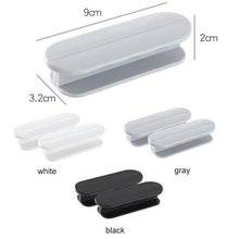 Load image into Gallery viewer, Multi-purpose Cupboard Knob Furniture Knobs Plastic Self-adhesive Door Handles Wardrobe Pulls Door Hardware Safety Pulls Knobs For Dresser Drawers Knobs And Pull For Dresser Drawers Kitchen Bathroom Cabinet