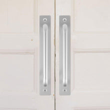 Load image into Gallery viewer, Multi-Purpose Door Handles Balcony Bedroom Cupboard Drawer Pulls Furniture Knobs Kitchen Bar Cabinet Door Handles Grab Hole Free Kitchen Cabinet Handle Furniture Hardwar