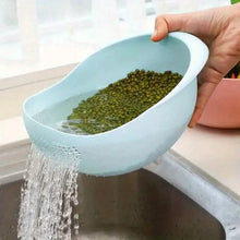 Load image into Gallery viewer, Multi-Use Food Safe Rice Washing Bowl