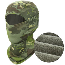 Load image into Gallery viewer, Multicam Camouflage Balaclava Full Face Scarf Mask Hiking Cycling Hunting Army Bike Military Head Cover Tactical Airsoft Cap Men Ski Mask for Men Windproof Thermal Winter Scarf Mask Women Neck Warmer Hood for Cycling