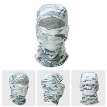 Load image into Gallery viewer, Multicam Camouflage Balaclava Full Face Scarf Mask Hiking Cycling Hunting Army Bike Military Head Cover Tactical Airsoft Cap Men Ski Mask for Men Windproof Thermal Winter Scarf Mask Women Neck Warmer Hood for Cycling