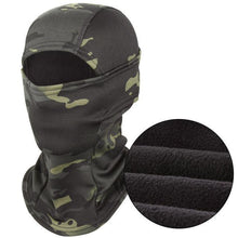 Load image into Gallery viewer, Multicam Camouflage Balaclava Full Face Scarf Mask Hiking Cycling Hunting Army Bike Military Head Cover Tactical Airsoft Cap Men Ski Mask for Men Windproof Thermal Winter Scarf Mask Women Neck Warmer Hood for Cycling
