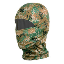 Load image into Gallery viewer, Multicam Camouflage Balaclava Full Face Scarf Mask Hiking Cycling Hunting Army Bike Military Head Cover Tactical Airsoft Cap Men Ski Mask for Men Windproof Thermal Winter Scarf Mask Women Neck Warmer Hood for Cycling