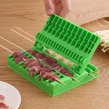 Load image into Gallery viewer, Multifunctional Barbecue String Skewers Kebab Food Meat String Device Skewer for Pork Maker BBQ Tools Accessories BBQ Meat Skewer Multifunction Tool Quick Barbecue Kebab Meat String Device Machine Maker