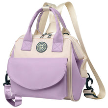Load image into Gallery viewer, Multifunctional Diaper Changing Bag with 2 Insulated Pockets Commute Bag