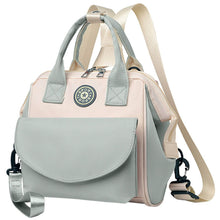 Load image into Gallery viewer, Multifunctional Diaper Changing Bag with 2 Insulated Pockets Commute Bag