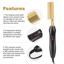 Load image into Gallery viewer, Multifunctional Hair Straightening Comb