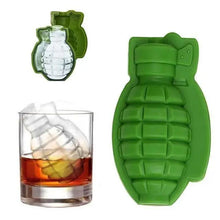 Load image into Gallery viewer, Multifunctional Ice Cube Maker Creative Silica Gel Gun Bullet Skull Shape Tray Mold Home Bar Party Cool Whiskey Wine Ice Cream Bar Tool