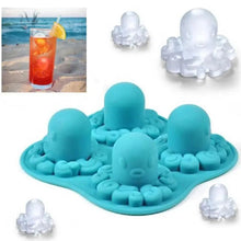 Load image into Gallery viewer, Multifunctional Ice Cube Maker Creative Silica Gel Gun Bullet Skull Shape Tray Mold Home Bar Party Cool Whiskey Wine Ice Cream Bar Tool