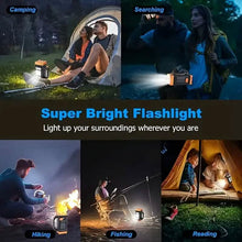 Load image into Gallery viewer, Multifunctional LED Solar Camping Light