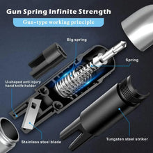 Load image into Gallery viewer, Multifunctional Life-Saving Mini Window Glass Breaker Seat Belt Cutter Safety Hammer Unique Design Car Accessories