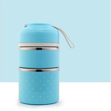 Load image into Gallery viewer, Multilayer Cute Thermal Lunch Box Stainless Steel Food Container