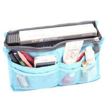 Load image into Gallery viewer, Multiple Pockets Cosmetic/Purse Organizer Bag