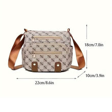 Load image into Gallery viewer, Multiple Pockets Trendy Plaid Crossbody Bag
