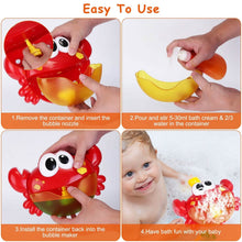 Load image into Gallery viewer, Musical Bubble Bath Maker for Bathtubs Toddler Bubble Machine