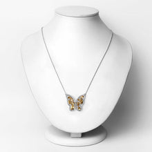 Load image into Gallery viewer, 4.43 Carat Genuine Citrine .925 Sterling Silver Necklace