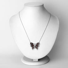Load image into Gallery viewer, 4.60 Carat Genuine Garnet .925 Sterling Silver Necklace