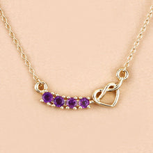 Load image into Gallery viewer, 0.24 Carat Genuine Amethyst .925 Sterling Silver Necklace