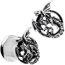 Load image into Gallery viewer, Angry Dragon Double Flare Tunnel Plug Set 6mm to 25mm