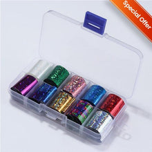 Load image into Gallery viewer, Nail Foils Fall Design Maple Leaves Flower Golden Nail Sliders Snake Leopard Decor Paper Nail Art Sticker Set Decals for Women Nail Decorations Accessories Metal Curve Stripe Lines Design Letter Nail Sticker Adhesive Decoration