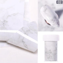 Load image into Gallery viewer, Nail Foils Marble Flower Series Iridescent Nail Art Transfer Sticker Paper Slider Nail Water Decal Design Manicures Decorations Art Manicures Decoration New Gold Nail Transfer Foils for Nail Arts Nails Supply Holographic Effect Nail Art Foil Stickers Hol