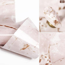 Load image into Gallery viewer, Nail Foils Marble Flower Series Iridescent Nail Art Transfer Sticker Paper Slider Nail Water Decal Design Manicures Decorations Art Manicures Decoration New Gold Nail Transfer Foils for Nail Arts Nails Supply Holographic Effect Nail Art Foil Stickers Hol
