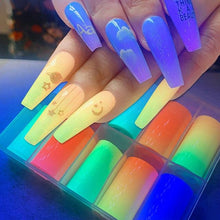 Load image into Gallery viewer, Nail Foils Marble Flower Series Iridescent Nail Art Transfer Sticker Paper Slider Nail Water Decal Design Manicures Decorations Art Manicures Decoration New Gold Nail Transfer Foils for Nail Arts Nails Supply Holographic Effect Nail Art Foil Stickers Hol