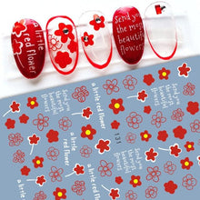 Load image into Gallery viewer, Nail Stickers Cute Rabbit Nail Art Decorations No Face Man Nail Sliders For Manicure Women Kids Girls Manicure Decoration Nail Art Supplies 3D Self-Adhesive Nail Decals Designer Nail Stickers for Acrylic Nails