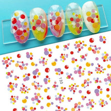 Load image into Gallery viewer, Nail Stickers Cute Rabbit Nail Art Decorations No Face Man Nail Sliders For Manicure Women Kids Girls Manicure Decoration Nail Art Supplies 3D Self-Adhesive Nail Decals Designer Nail Stickers for Acrylic Nails