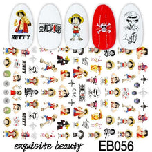 Load image into Gallery viewer, Nail Stickers Cute Rabbit Nail Art Decorations No Face Man Sliders For Manicure Cute Cartoon Nail Art Sticker Decals for Women Kids Girls Manicure Decoration Nail Art Supplies 3D Self-Adhesive Nail Decals Designer Nail Stickers for Acrylic Nails