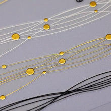 Load image into Gallery viewer, Nail Strip Stickers Black Gold Rose Gold Silver Metal Strip Tape Nail Art Adhesive Foil Tips Nail Sticker Decals Metallic Curve Strip Line Nail Decal Self-Adhesive 3D Wave Design Decoration for Women Girls Tape Nail Art Stickers Decal Decoration