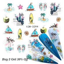 Load image into Gallery viewer, Nail Watermark Decals Sexy lips Middle finger Sexy girl Water Transfer Slider Russia Words Manicure Tattoos Sliders For Manicure Women Kids Girls Manicure Decoration Nail Art Supplies 3D Self-Adhesive Nail Decals Designer Nail Stickers for Acrylic Nails