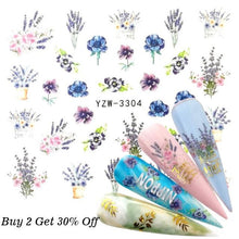 Load image into Gallery viewer, Nail Watermark Decals Sexy lips Middle finger Sexy girl Water Transfer Slider Russia Words Manicure Tattoos Sliders For Manicure Women Kids Girls Manicure Decoration Nail Art Supplies 3D Self-Adhesive Nail Decals Designer Nail Stickers for Acrylic Nails