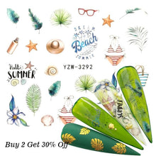 Load image into Gallery viewer, Nail Watermark Decals Sexy lips Middle finger Sexy girl Water Transfer Slider Russia Words Manicure Tattoos Sliders For Manicure Women Kids Girls Manicure Decoration Nail Art Supplies 3D Self-Adhesive Nail Decals Designer Nail Stickers for Acrylic Nails