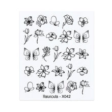 Load image into Gallery viewer, Nails Sticker Nail Art Decorations Flowers Leaves Decals Water Transfer Sliders Woman Face Fruit Foil Manicures Wraps Water Transfer Nail Decals Sticker For Pretty Girl Self-Adhesive Nail Decals Designer Nail Stickers for Acrylic Decal