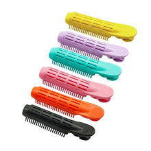 Load image into Gallery viewer, Natural Fluffy Hair Clip Curly Hair Plastic Hair Root Fluffy Clip Bangs Hair Styling Clip Candy Color Hairpins Curly Hair Styling Tool Hair Rollers Small And Easy to Carry Hair Accessories