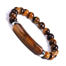Load image into Gallery viewer, Natural Gemstone Crystal Rough Bracelet