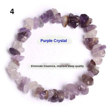 Load image into Gallery viewer, Natural Lucky Stone Beads Bracelet Multiple Colors Bracelets Beautiful Crystal Bracelets Natural Gemstone Crystal Stretch Bracelets Distance Energy Bracelet For Women Girls